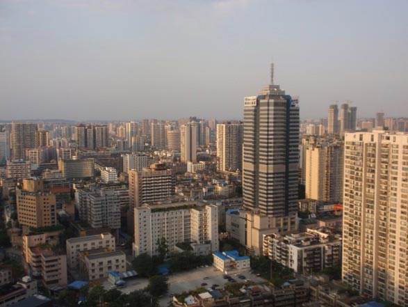Chengdu City View.