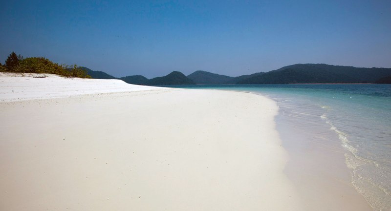 A typically deserted Mergui beach