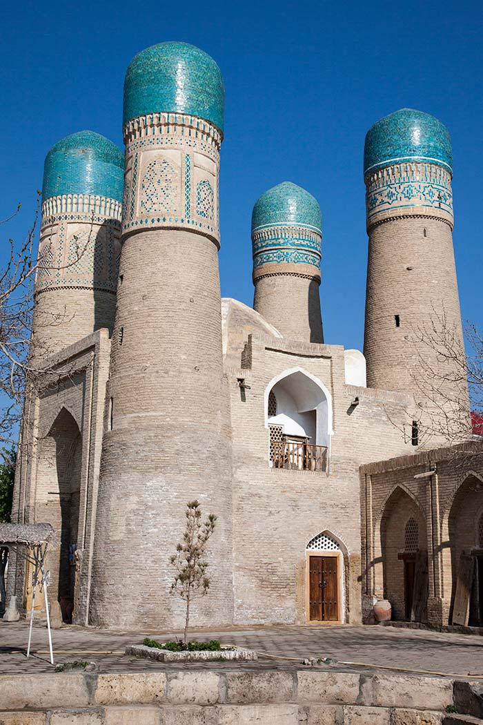 Bukhara's iconic Char Minor.