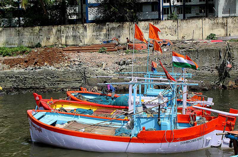 Colorful Koli fishing boats