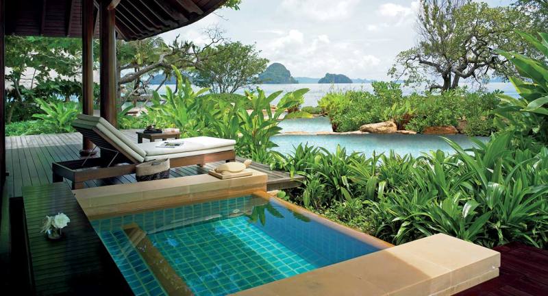 Complete privacy at Ritz-Carlton Phulay Bay