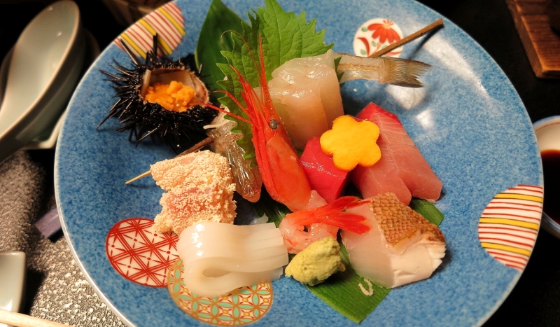Japanese seafood, served with elegance & precision
