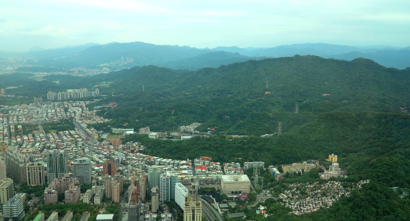Town & Country - Taipei from above