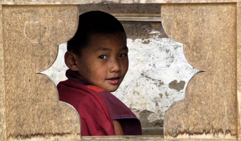 Novice monk, Bumthang