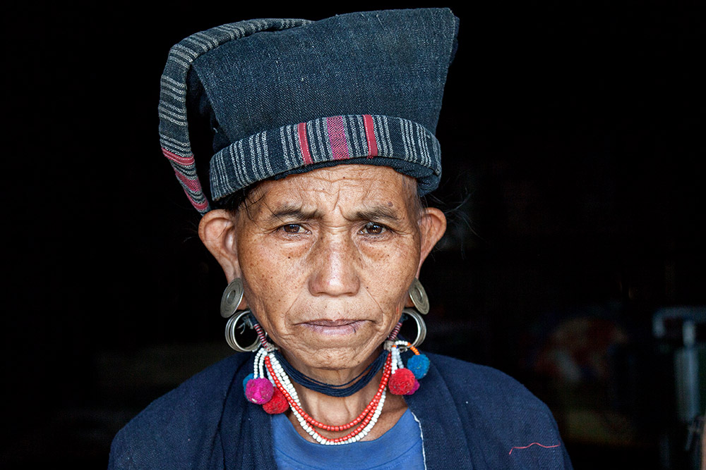 A Hmong woman.