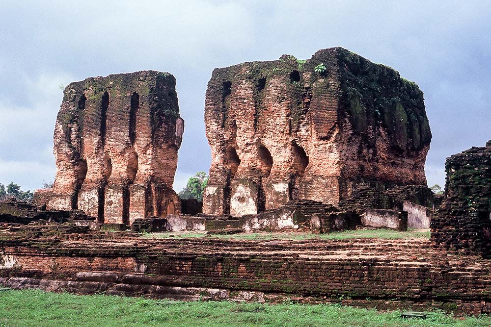 Polonnaruwa is dotted with many impressive ruins.