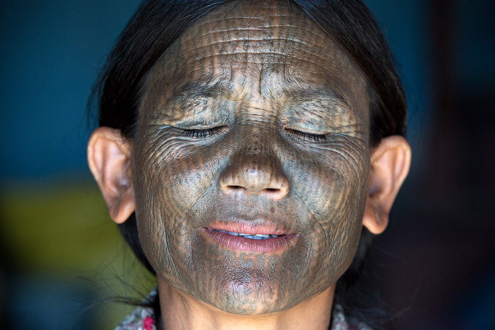 A Yin-Du Chin woman in Kanpalet.