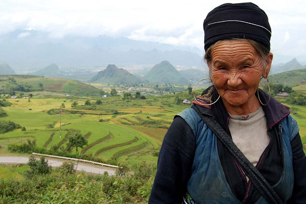 Tribes people in Lao Cai