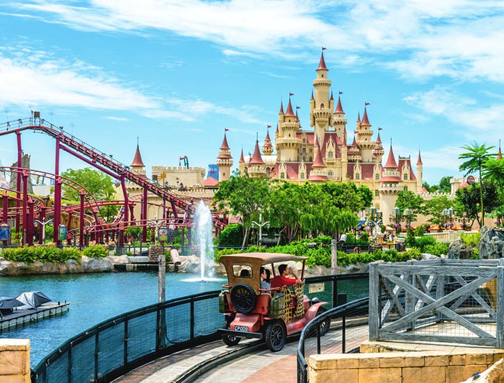 Universal Studios Singapore is a theme park located within Resorts World Sentosa on Sentosa Island, Singapore