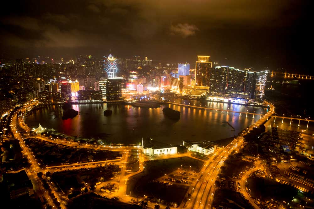The view from the Macao Tower