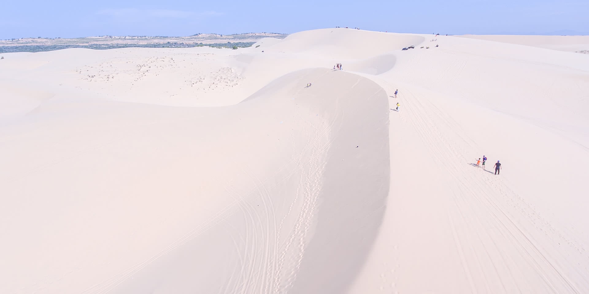 Red Sand Dunes in Vietnam 
