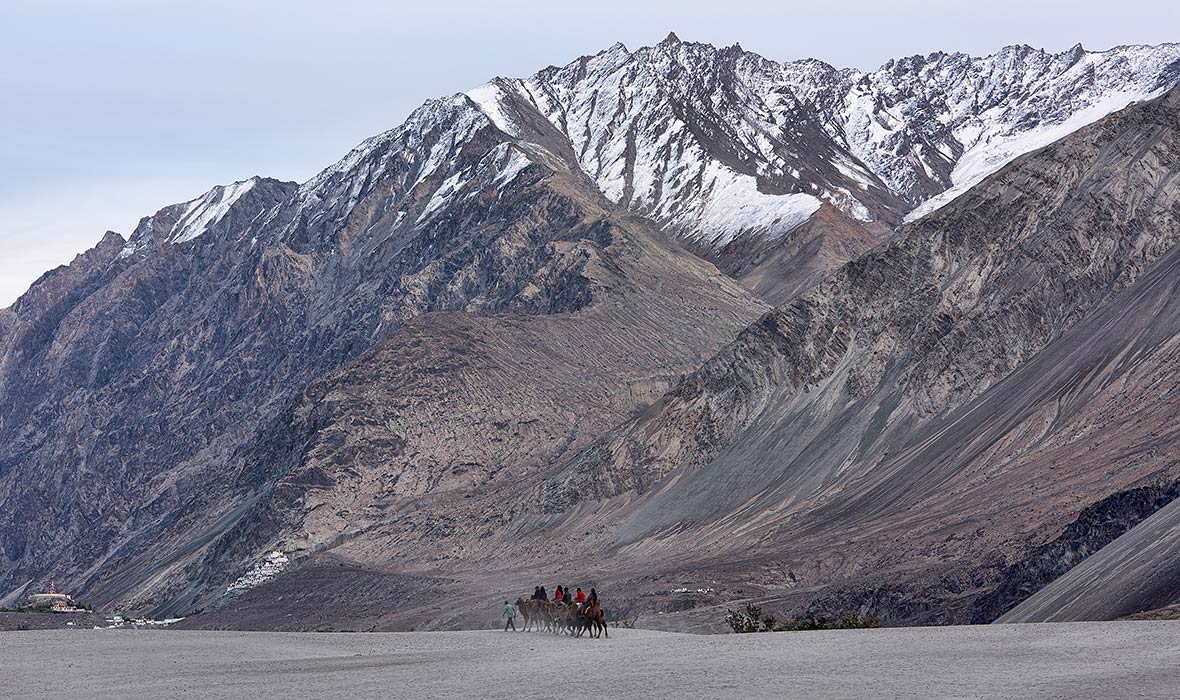 Exploring Ladakh's Nubra Valley: Sand, Water, and Rock