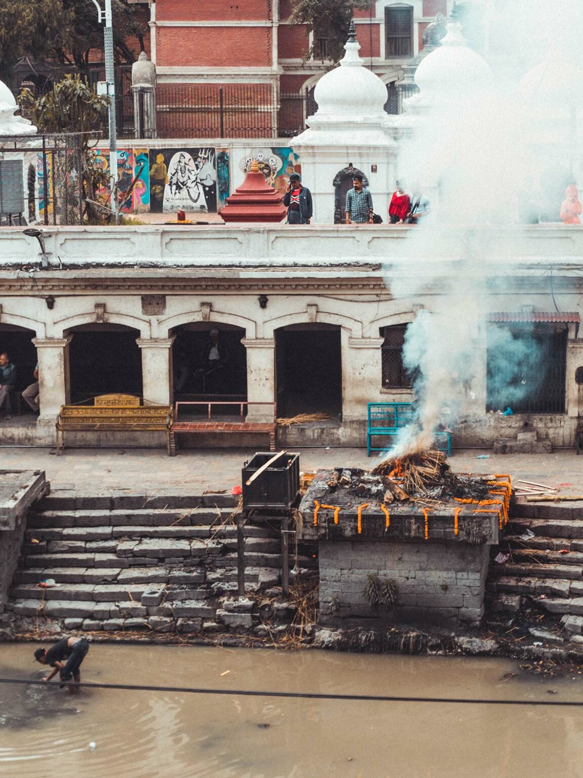 The Rites Of Cremation At Kathmandus Pashupatinath Temple