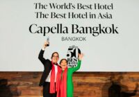 Capella Bangkok named No.1 in the World’s 50 Best Hotels 2024